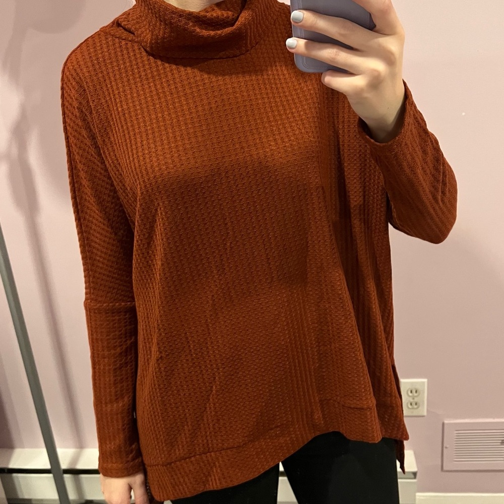 Long Sleeve Turtle Neck Shirt